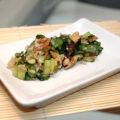 Salade santé aux edamame (soya) et épinards