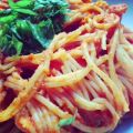Spaghetti aux crevettes (mais pas que ..!)