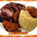 Magret de canard à la mandarine caramélisée,[...]