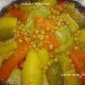 Couscous marocain au poulet, Recette Ptitchef