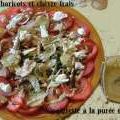Salade de tomates au chèvre et vinaigrette à la[...]
