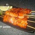 Yakitori japonais au saumon, Recette Ptitchef