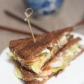 Sandwich crevettes courgettes wasabi, Recette[...]