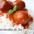 BOULETTES DE POULET AU RIZ PHILI