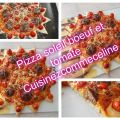 Pizza étoile bœuf et tomate