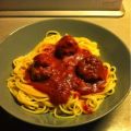 Spaghetti aux boulettes de bœuf