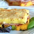 Croque polenta à la mozzarella, pancetta et[...]