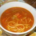 Soupe tomates et vermicelles de Louloulaby