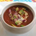 Soupe mexicaine aux haricots rouges