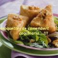 Croquettes de camembert, Recette Ptitchef
