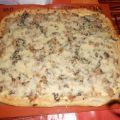Pizza thon, champignons crème fraîche, Recette[...]