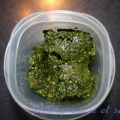 Pesto de coriandre au bleu