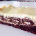 Cheesecake au Kitkat