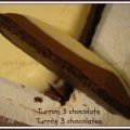 Turron 3 chocolats (Thermomix) - Turrón 3[...]