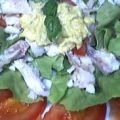 Salade cabillaud