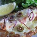 Tartine au saumon frais
