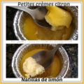 Petites crèmes citron à IG bas - Natillas limón[...]