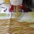Spaghettis à la châtaigne.