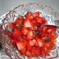 Tartare de fraises a la menthe poivrée, Recette[...]