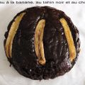 Gâteau à la banane, au sésame noir et au[...]