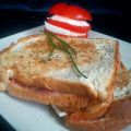 Croque Tomate Mozzarella & Jambon de Parme