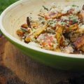 Salade tiède de quinoa, panais rôtis épicés,[...]