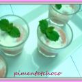 Gaspacho fraise concombre