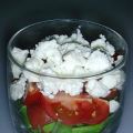 Verrine cresson, féta et tomate cerise, Recette[...]
