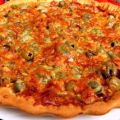 Pizza aux fèves