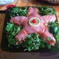 Recette de salade au saumon, crevettes, fromage[...]