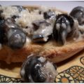 Escargots au bleu l'Ermite