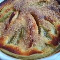 Clafoutis aux pommes et kiwi