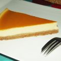 Cheesecake au jus de  pêche