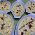 Flan de courgette jaune au parmesan