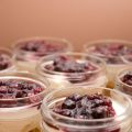 Petits pots de gâteau au fromage au Bailey's