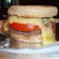 Hamburger au jambon cru et comté, Recette[...]