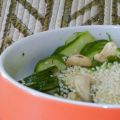la salade de courgette crue