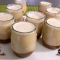 Yaourts aux carambars et au caramel