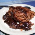 Pouding sauce au chocolat