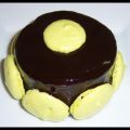 Les 3 entremets : choco-citron vert