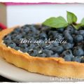 Tarte aux myrtilles