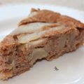 Gâteau poire et cannelle