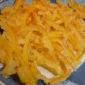 Ecorces d'orange confites