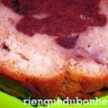 Cake moelleux marbré aux fraises et au chocolat[...]
