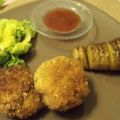 Nuggets de poulet curly cacahuettes et pommes[...]