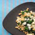 les épinards à la poire,aux pois chiches et au[...]