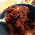 Brownie minute dans une tasse