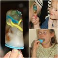 Glaces aux bonbons
