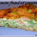 Tarte au saumon fume et cresson ( pate aux[...]