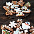 Biscuits pain d'épices de Noël